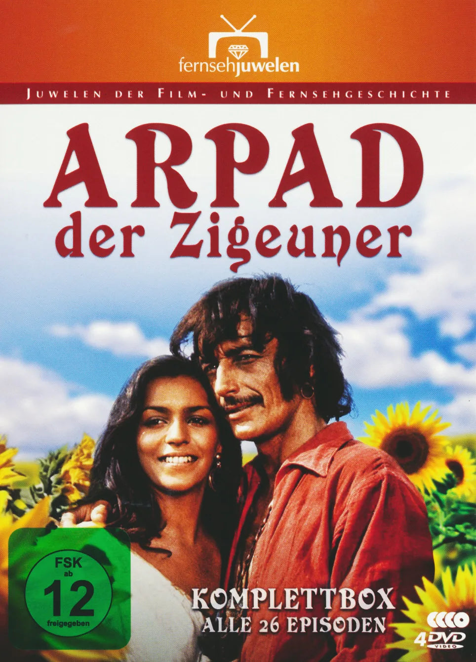 Arpad, der Zigeuner - Staffel 1+2/Kom.. [4 DVDs] - DVD