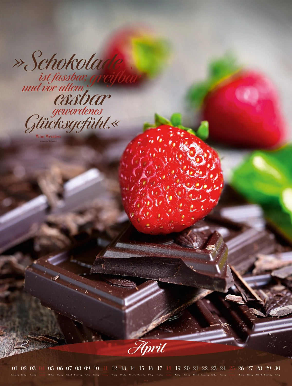 Art Culinaire Kalender 2027 – Ansicht