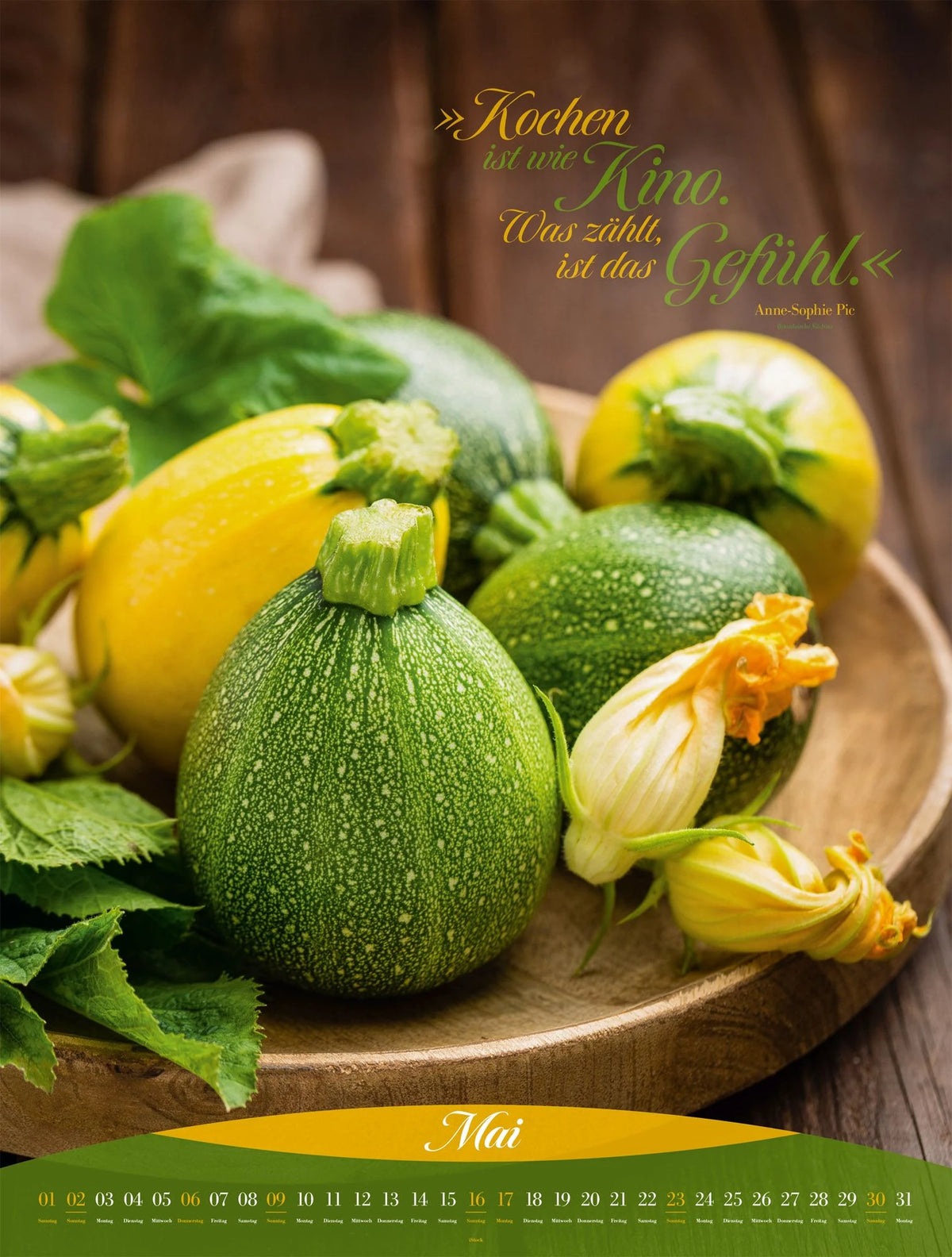 Art Culinaire Kalender 2027 – Ansicht