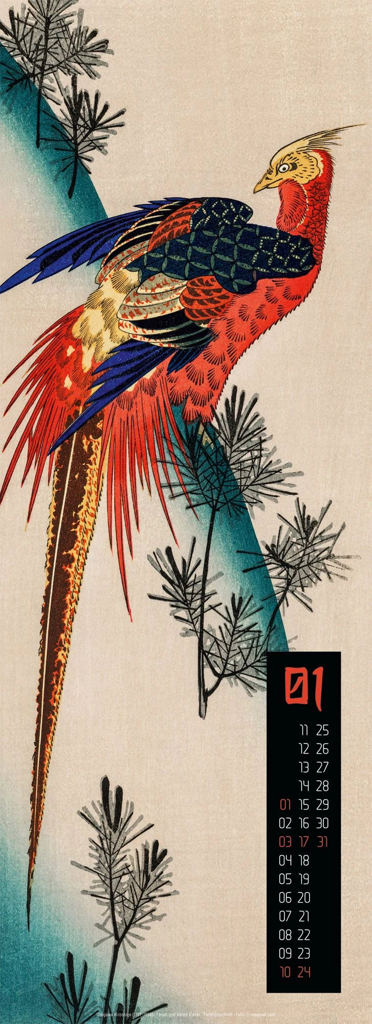 Art of Asia Kalender 2027 – Ansicht