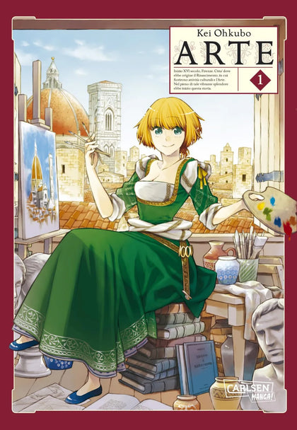 Buchcover von 'Arte 1' - Taschenbuch von Kei Ohkubo