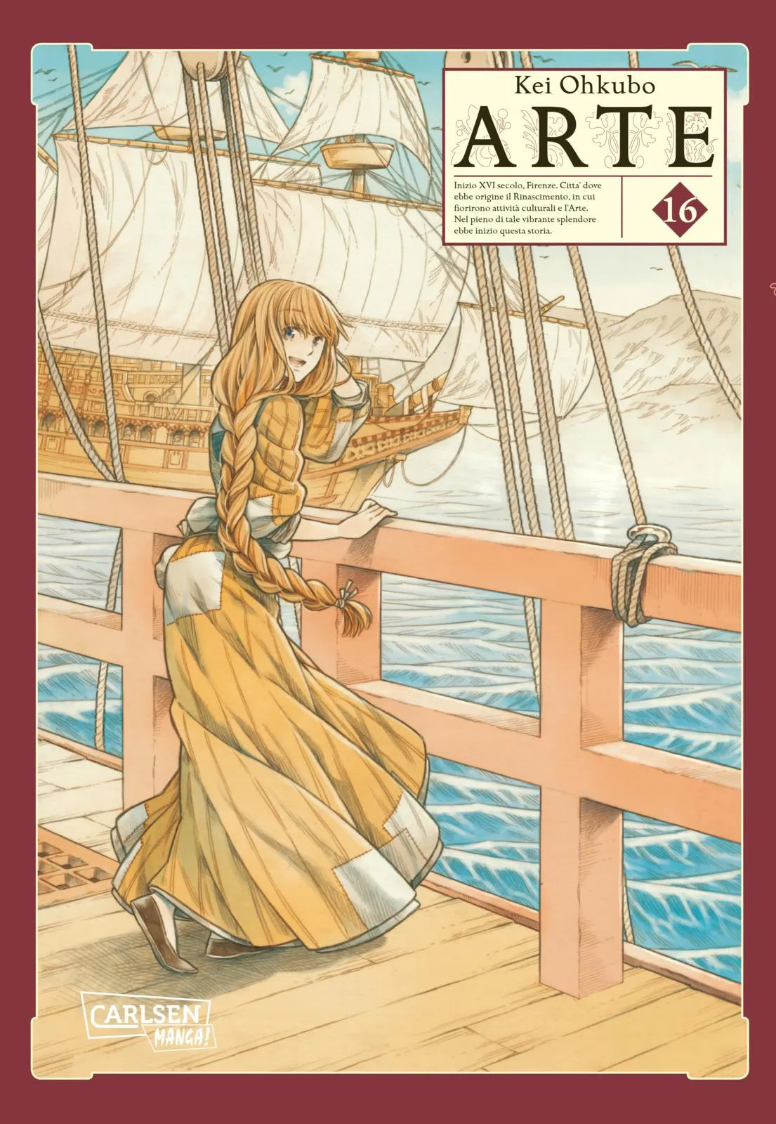 Buchcover von 'Arte 16' - Taschenbuch von Kei Ohkubo