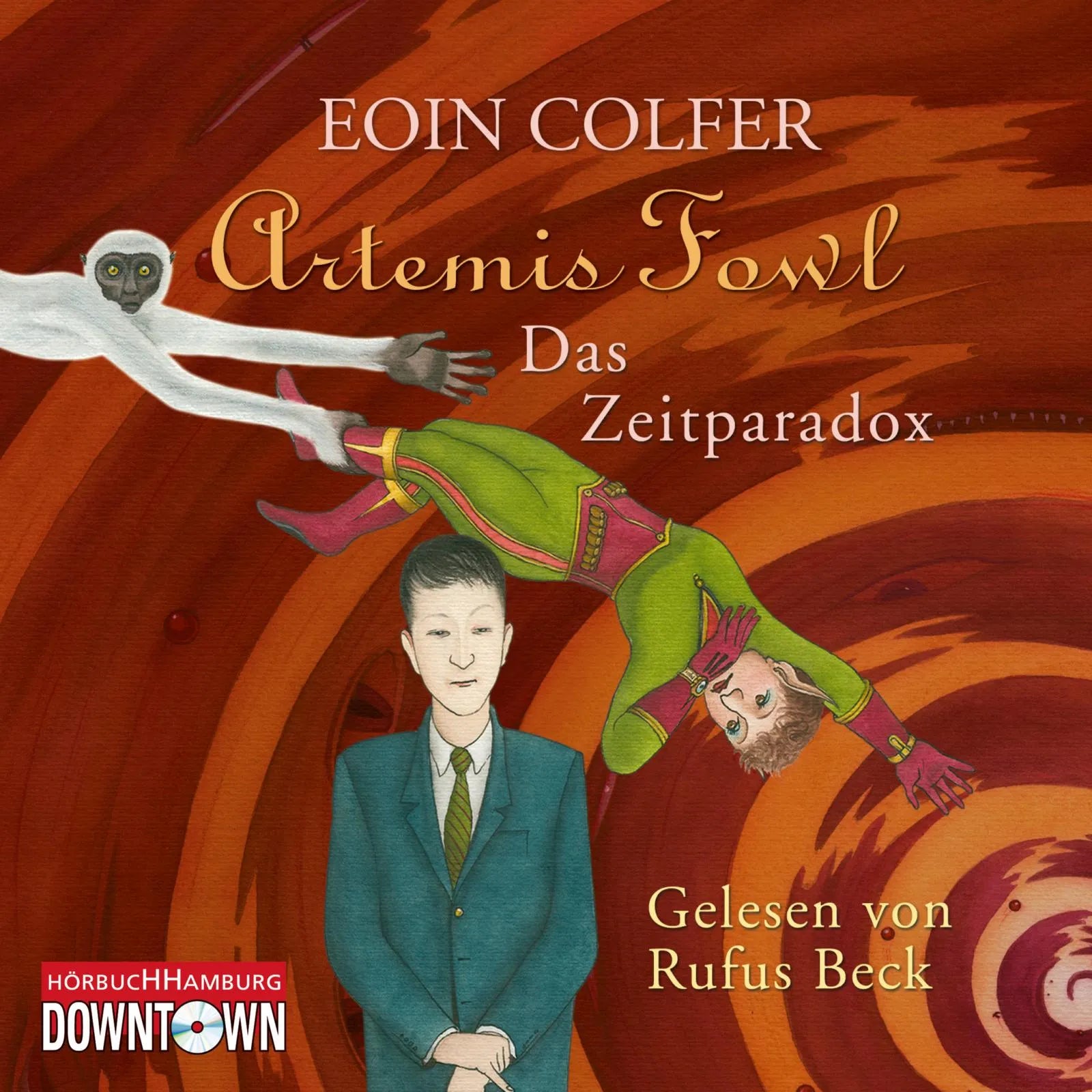 Buchcover von 'Artemis Fowl - Das Zeitparadox' - Hörbuch (CD) von Eoin Colfer