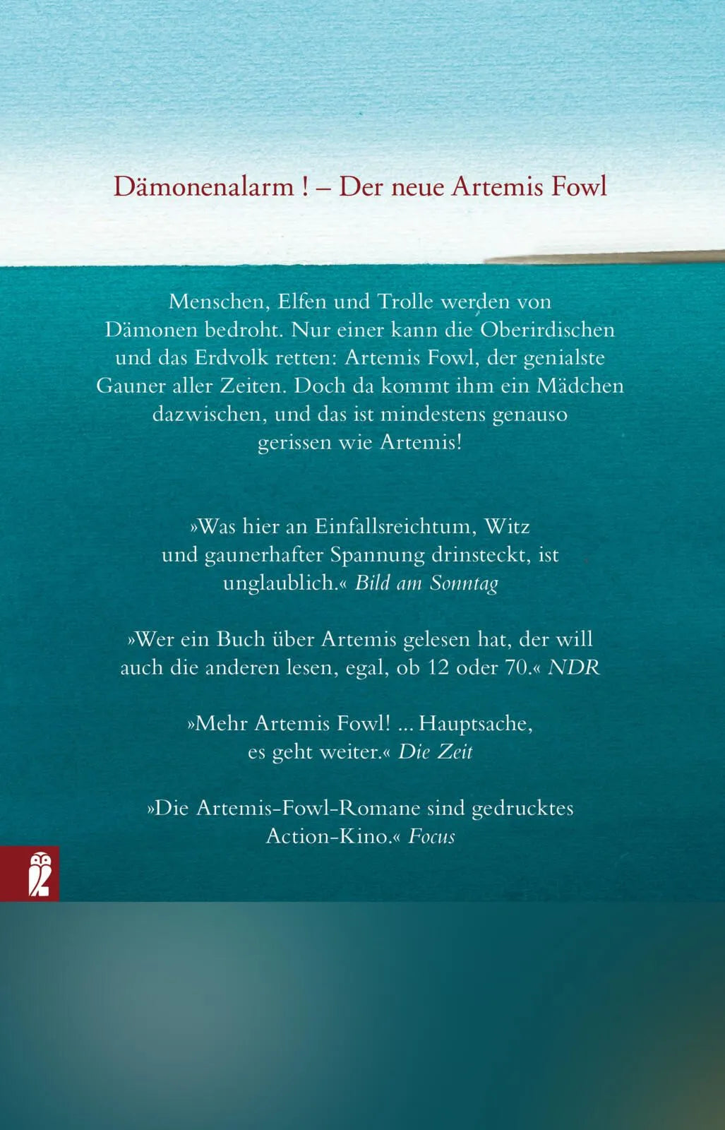 Rückseite: Artemis Fowl - Die verlorene Kolonie (Taschenbuch)