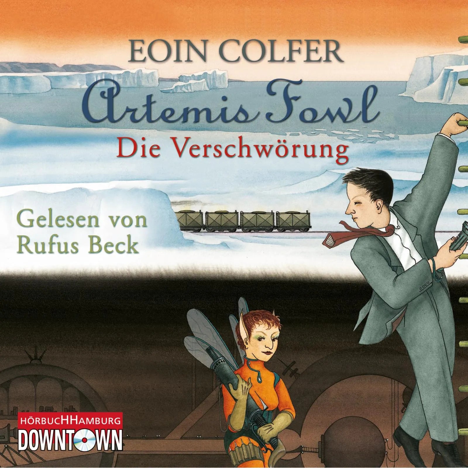 Buchcover von 'Artemis Fowl - Die Verschwörung' - Hörbuch (CD) von Eoin Colfer