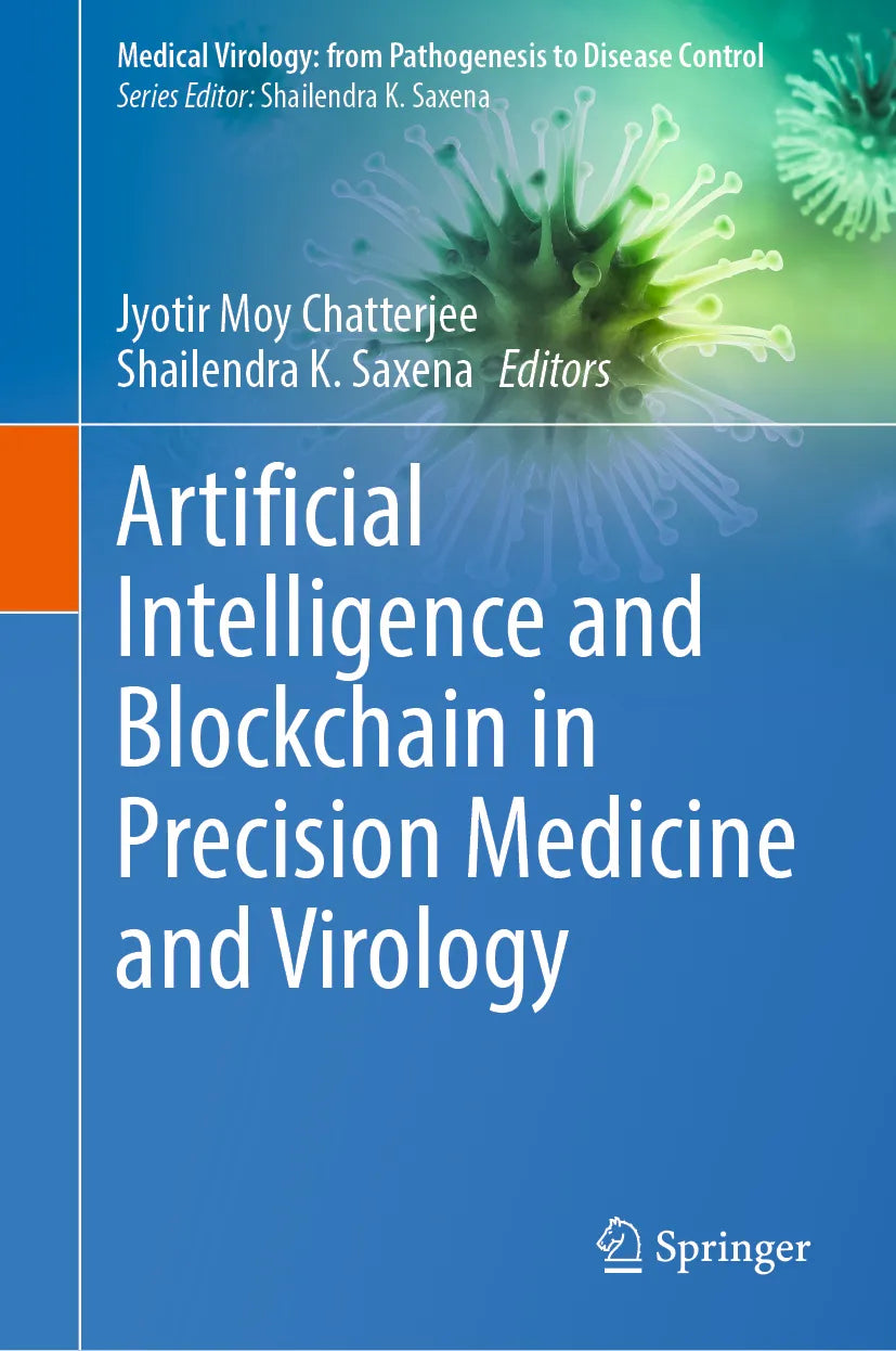Cover: Artificial Intelligence and Blockchain in Precision Medicine and Virology (E-Book)