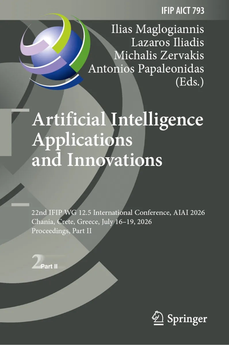 Cover: Artificial Intelligence Applications and Innovations (E-Book) von Ilias Maglogiannis