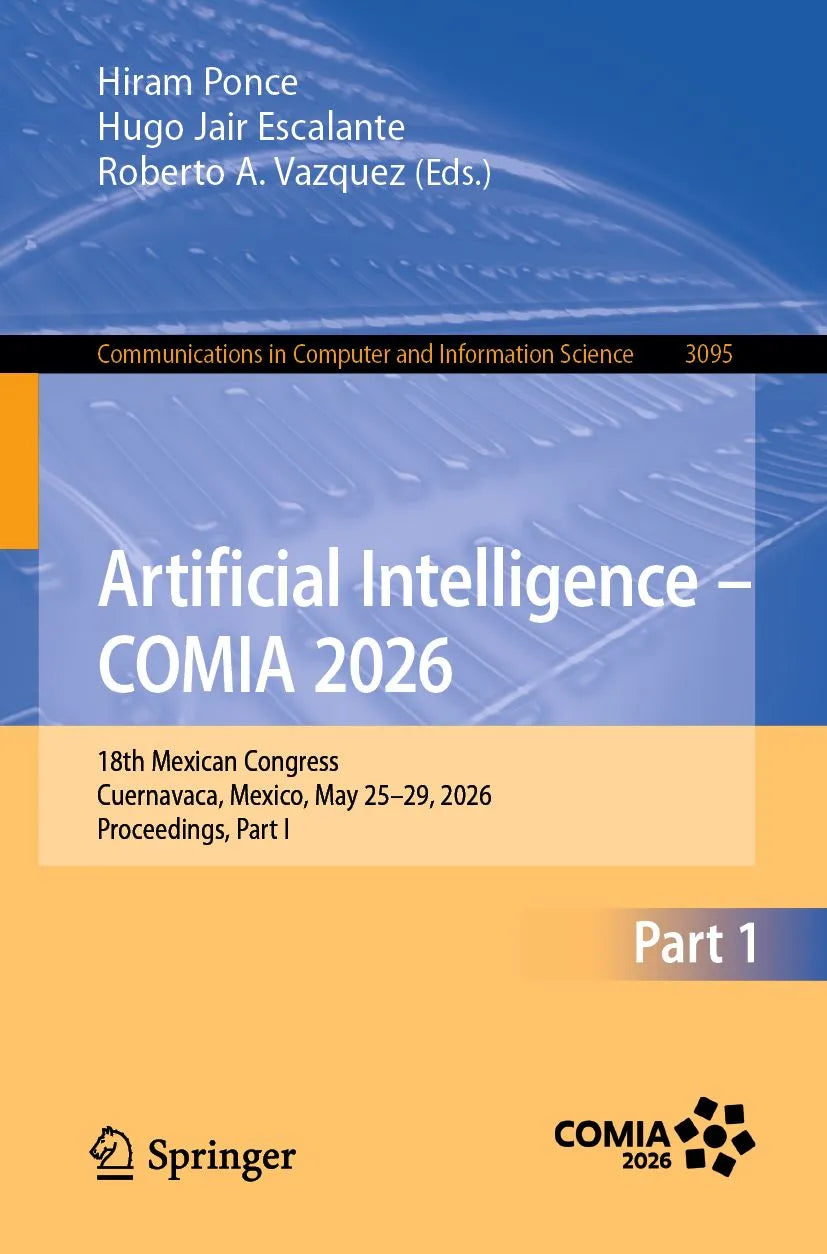 Cover: Artificial Intelligence - COMIA 2026 (E-Book) von Hiram Ponce