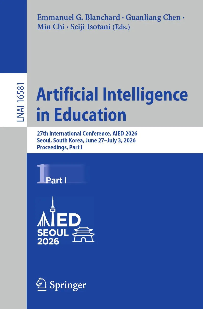 Cover: Artificial Intelligence in Education (E-Book) von Emmanuel G. Blanchard