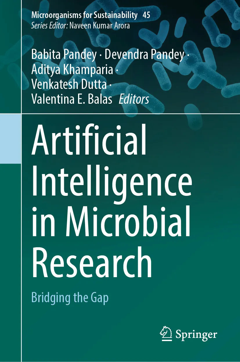Cover: Artificial Intelligence in Microbial Research (E-Book)