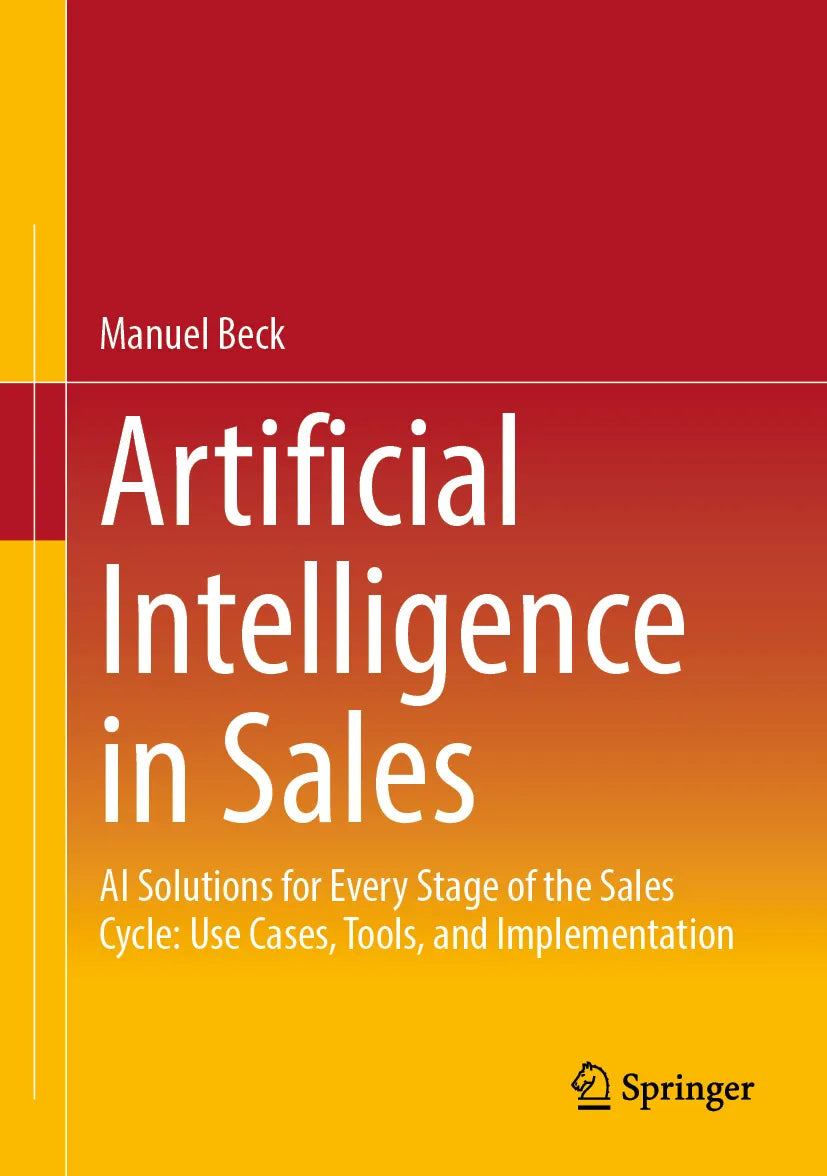 Cover: Artificial Intelligence in Sales (E-Book) von Manuel Beck
