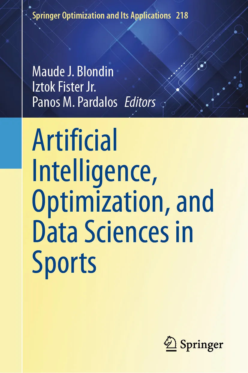 Cover: Artificial Intelligence, Optimization, and Data Sciences in Sports (E-Book)