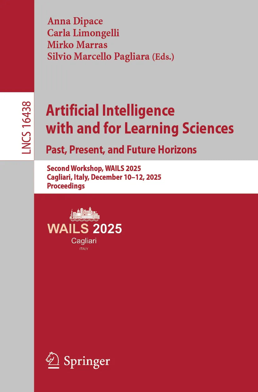 Cover: Artificial Intelligence with and for Learning Sciences. Past, Present, and Future Horizons (E-Book)