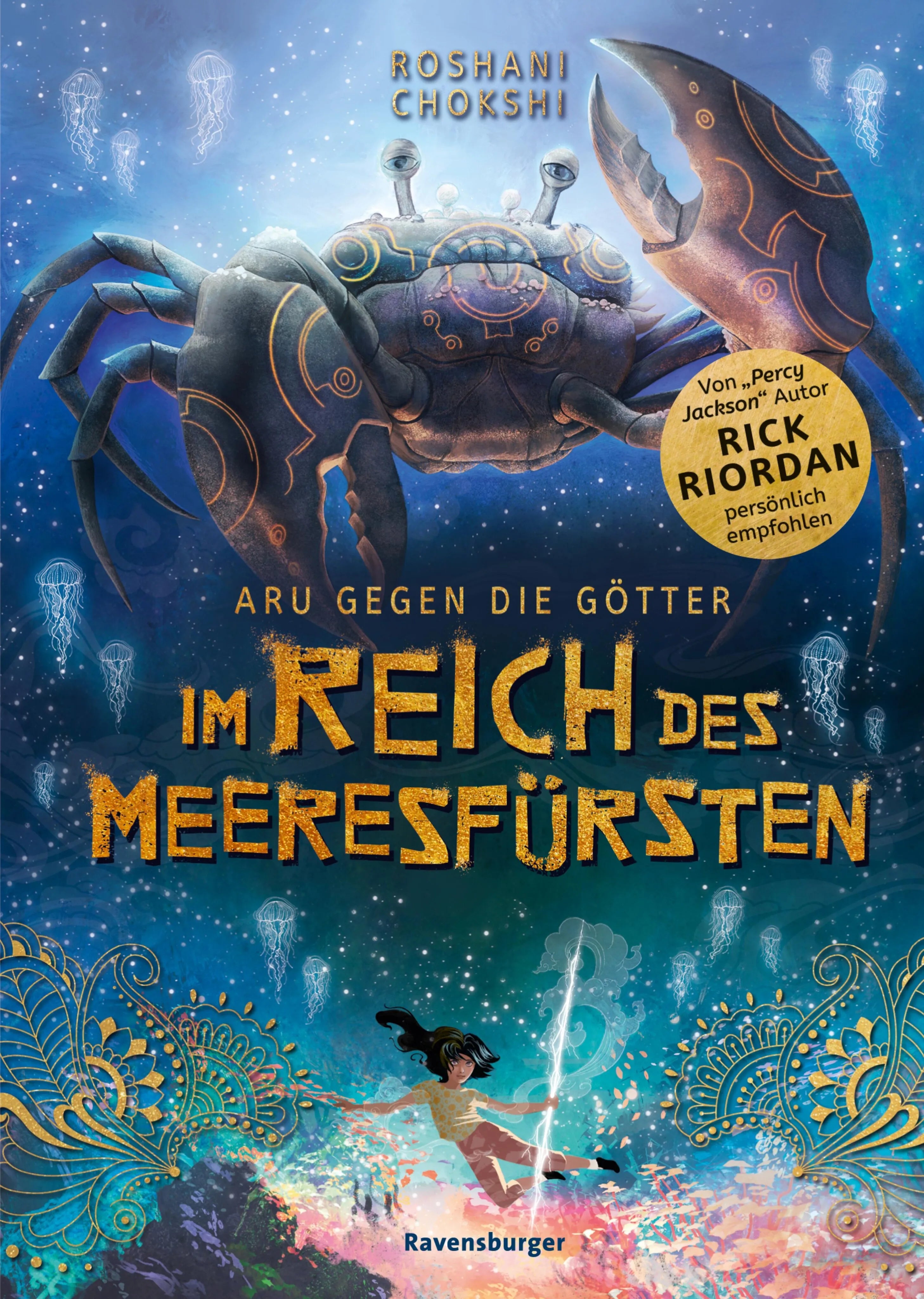 Cover: Aru gegen die Götter, Band 2: Im Reich des Meeresfürsten (E-Book) von Roshani Chokshi