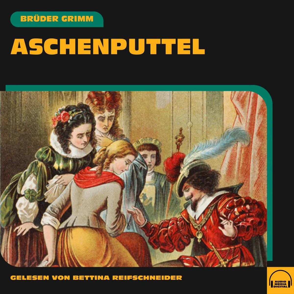 Cover: Aschenputtel (Hörbuch Download) von Brüder Grimm
