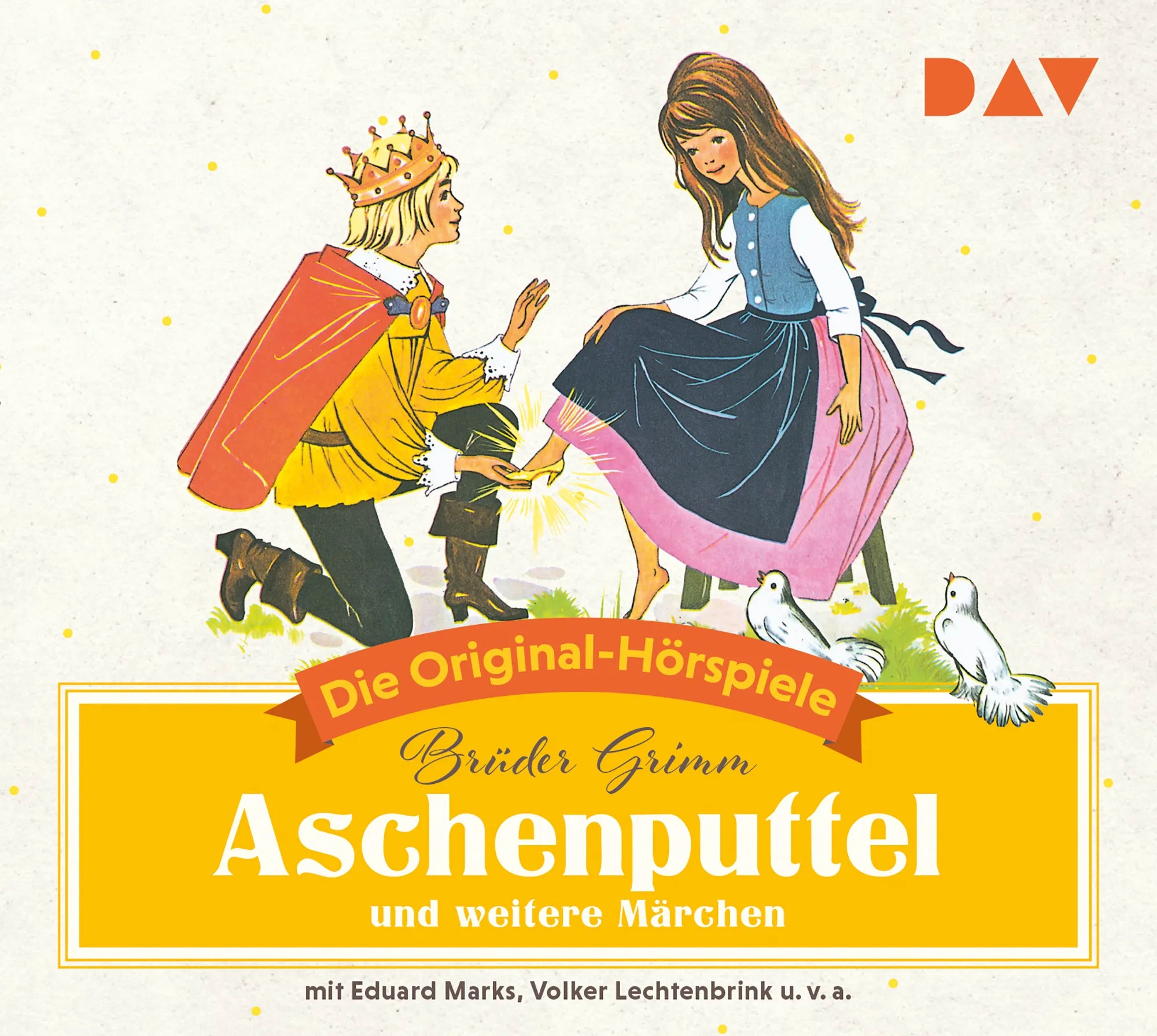 Buchcover von 'Aschenputtel und weitere Märchen' - Hörbuch (CD) von Jacob Grimm