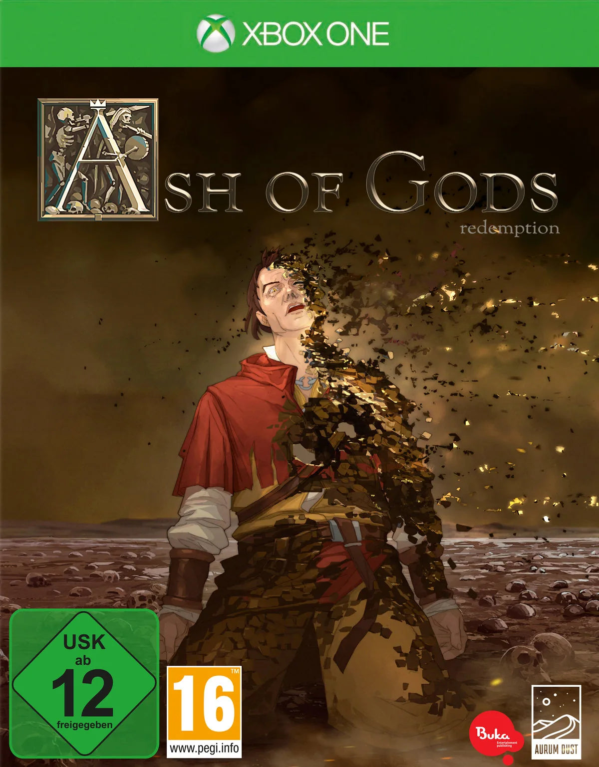 Cover: Ash of Gods - Redemption für Xbox One. Publisher: Koch Media GmbH