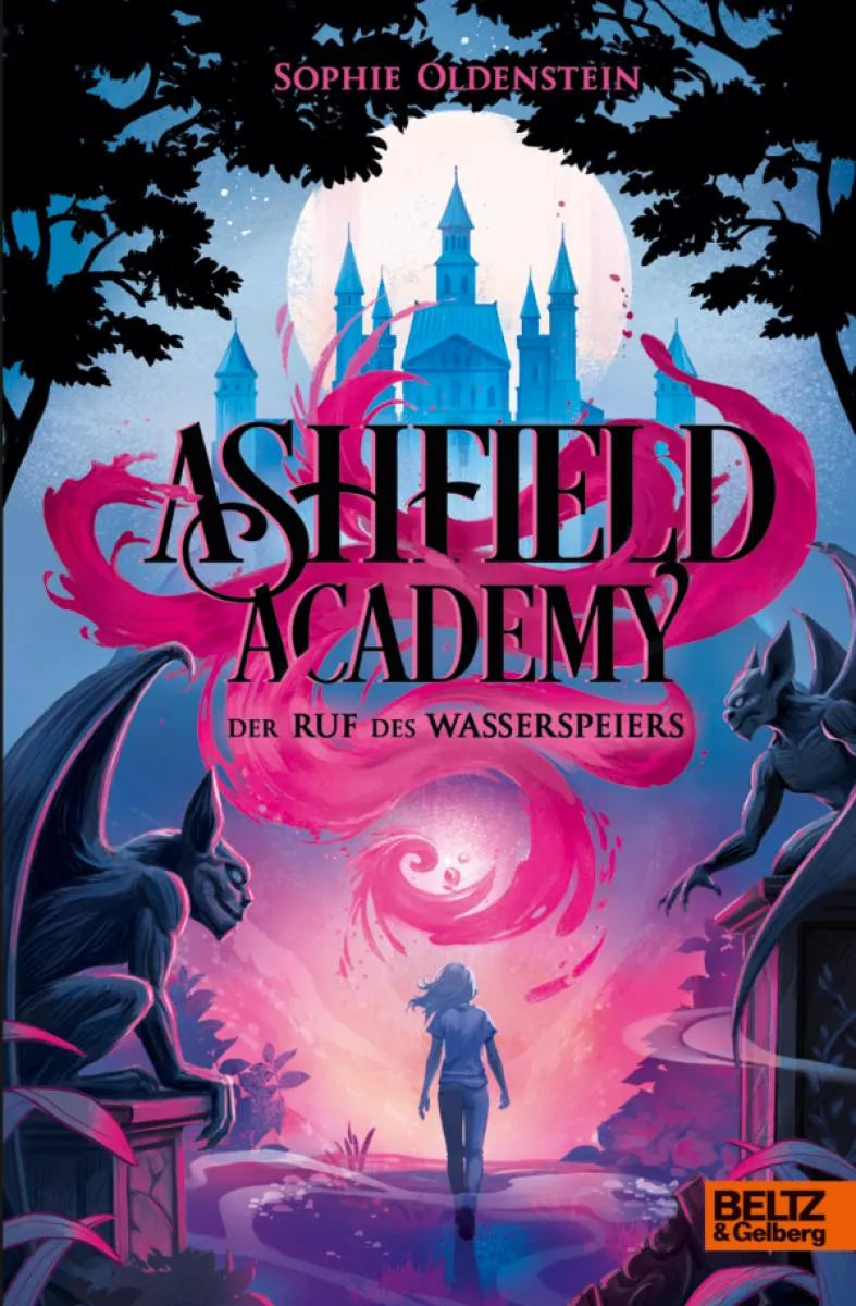 Cover: Ashfield Academy - Der Ruf des Wasserspeiers (E-Book) von Sophie Oldenstein