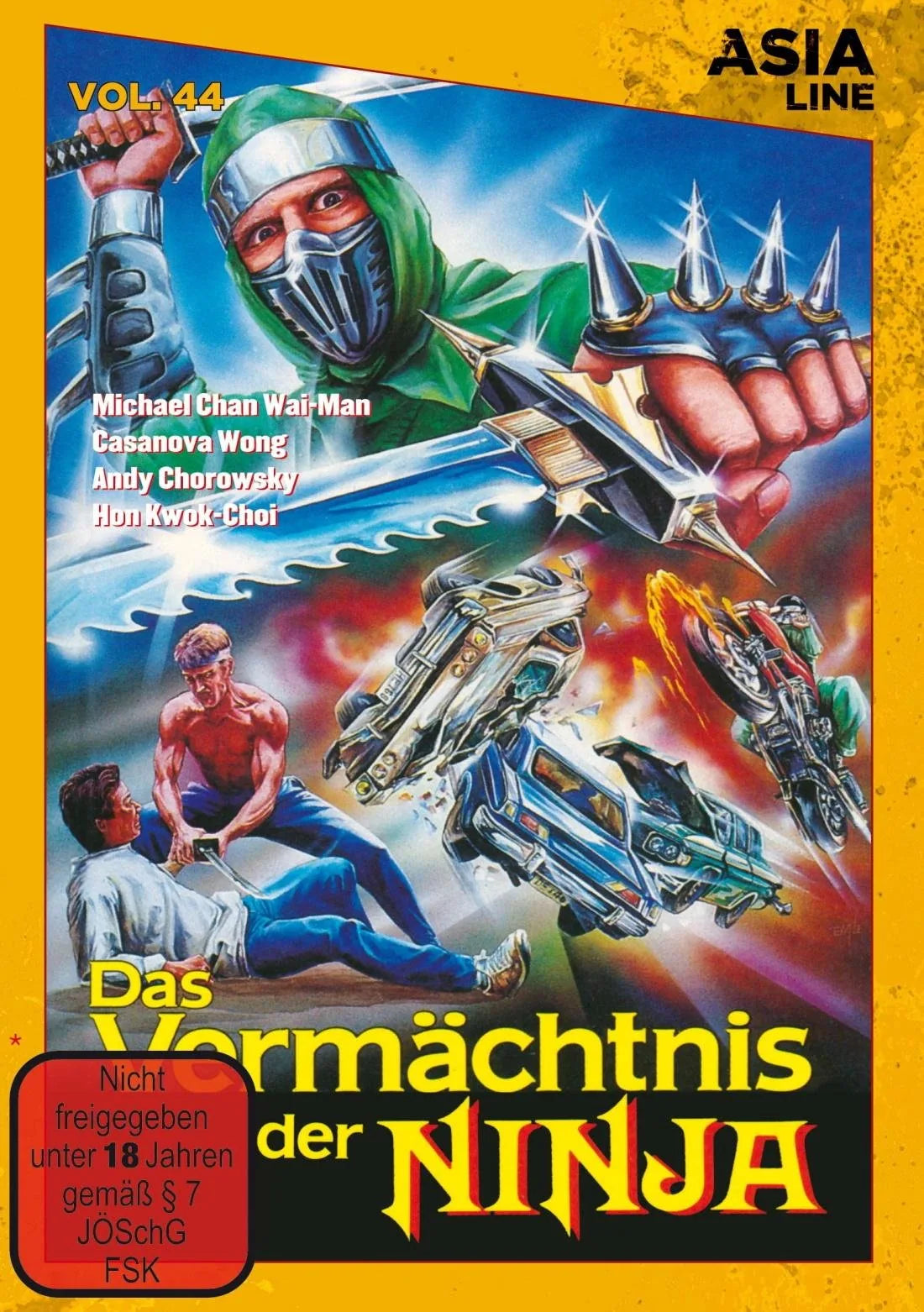 Asia Line: Das Vermächtnis der Ninja - DVD
