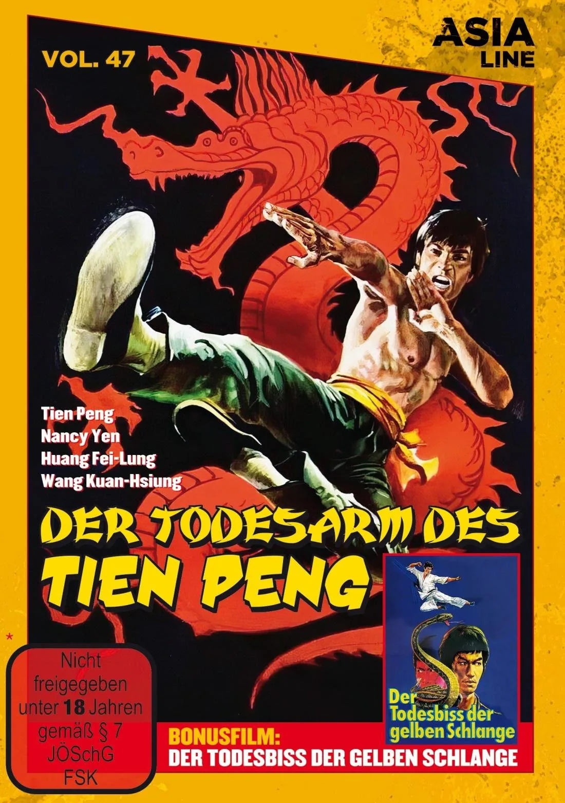 Asia Line: Der Todesarm des Tien Peng - DVD