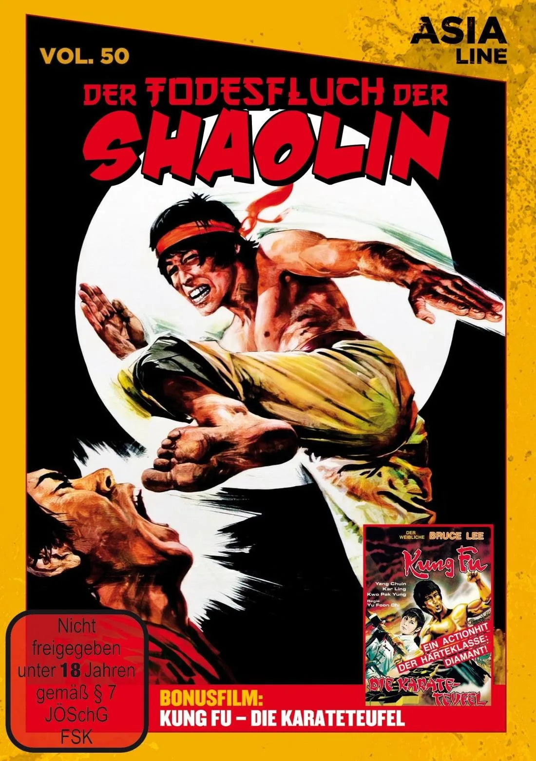 Asia Line: Der Todesfluch der Shaolin - DVD