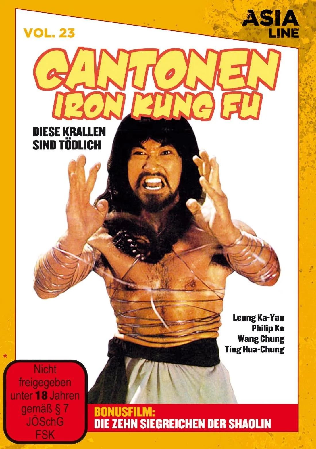 Asia Line Vol. 23 - Cantonen Iron Kung Fu - DVD