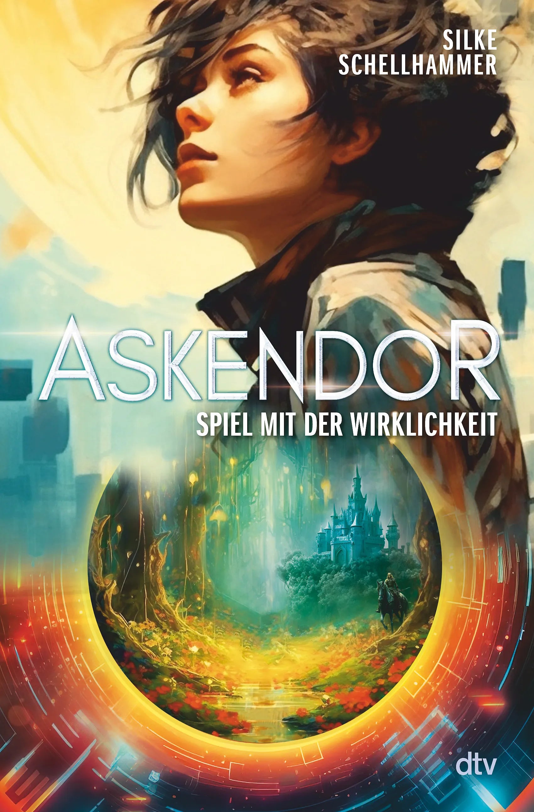 Buchcover von 'Askendor – Spiel mit der Wirklichkeit' - Gebundene Ausgabe von Silke Schellhammer