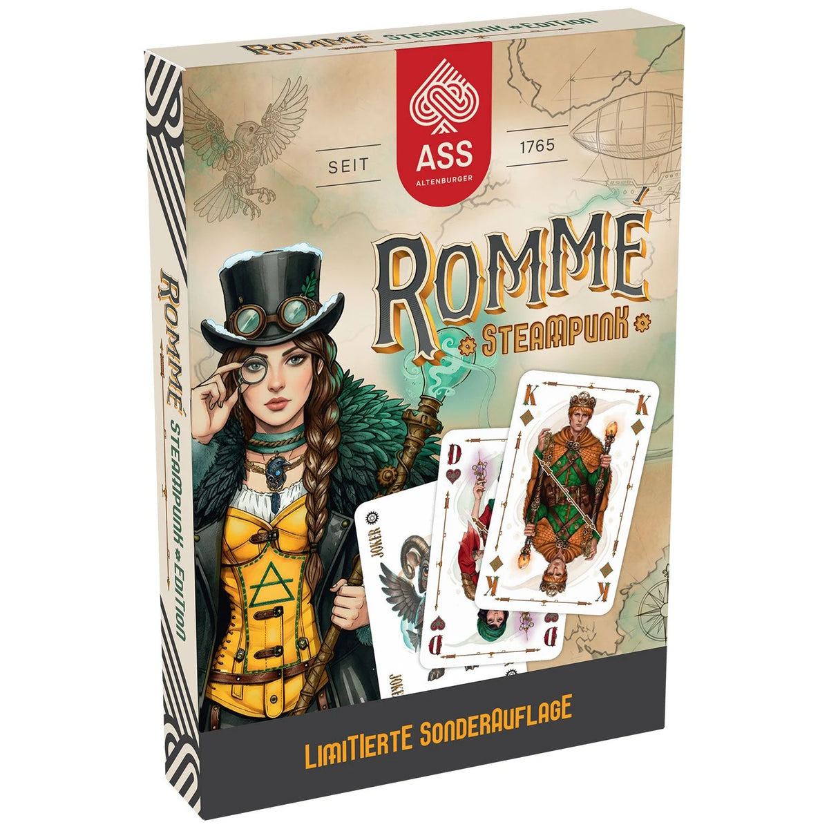 Kartenspiel: ASS Altenburger Special Rommé - Steampunk