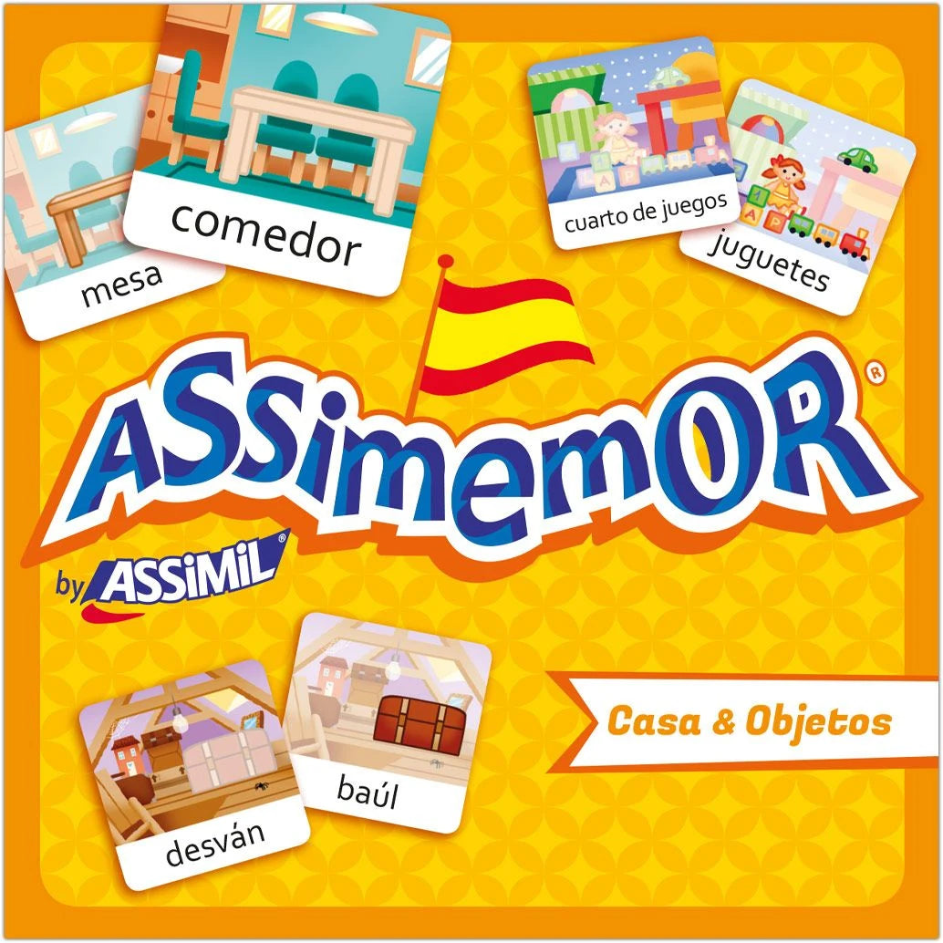 Kinderspiel: ASSiMEMOR Casa & Objetos (Haus & Objekte)