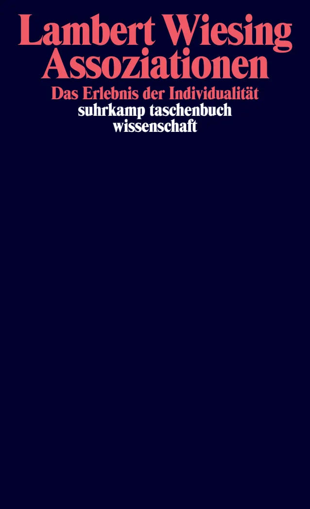 Buchcover von 'Assoziationen' - Taschenbuch von Lambert Wiesing