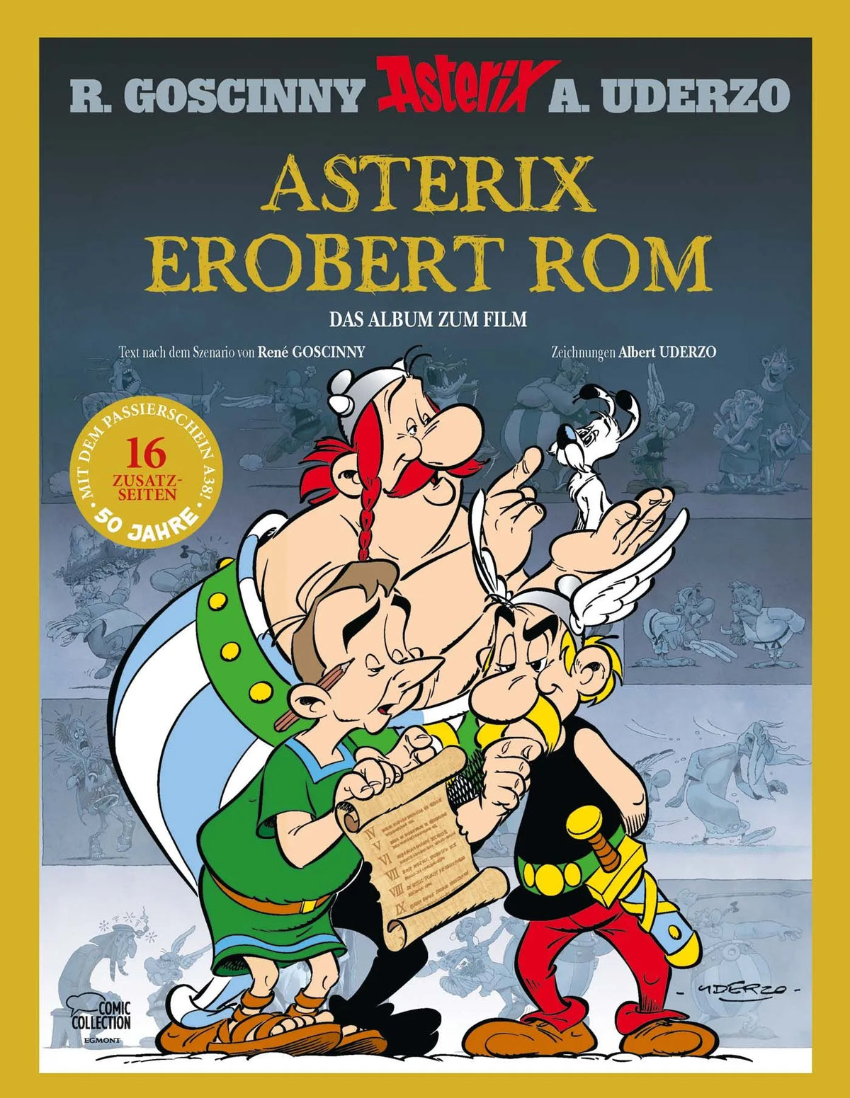 Cover: Asterix erobert Rom - Limitierte Sonderausgabe (Hardcover) von René Goscinny