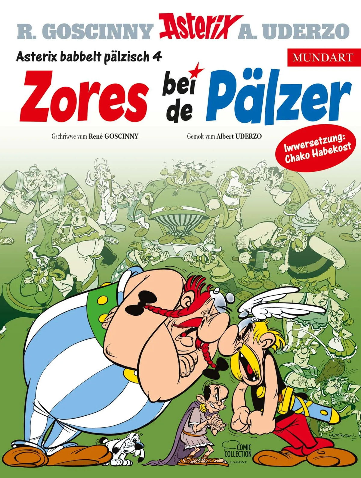 Cover: Asterix Mundart Pfälzisch IV (Hardcover) von René Goscinny