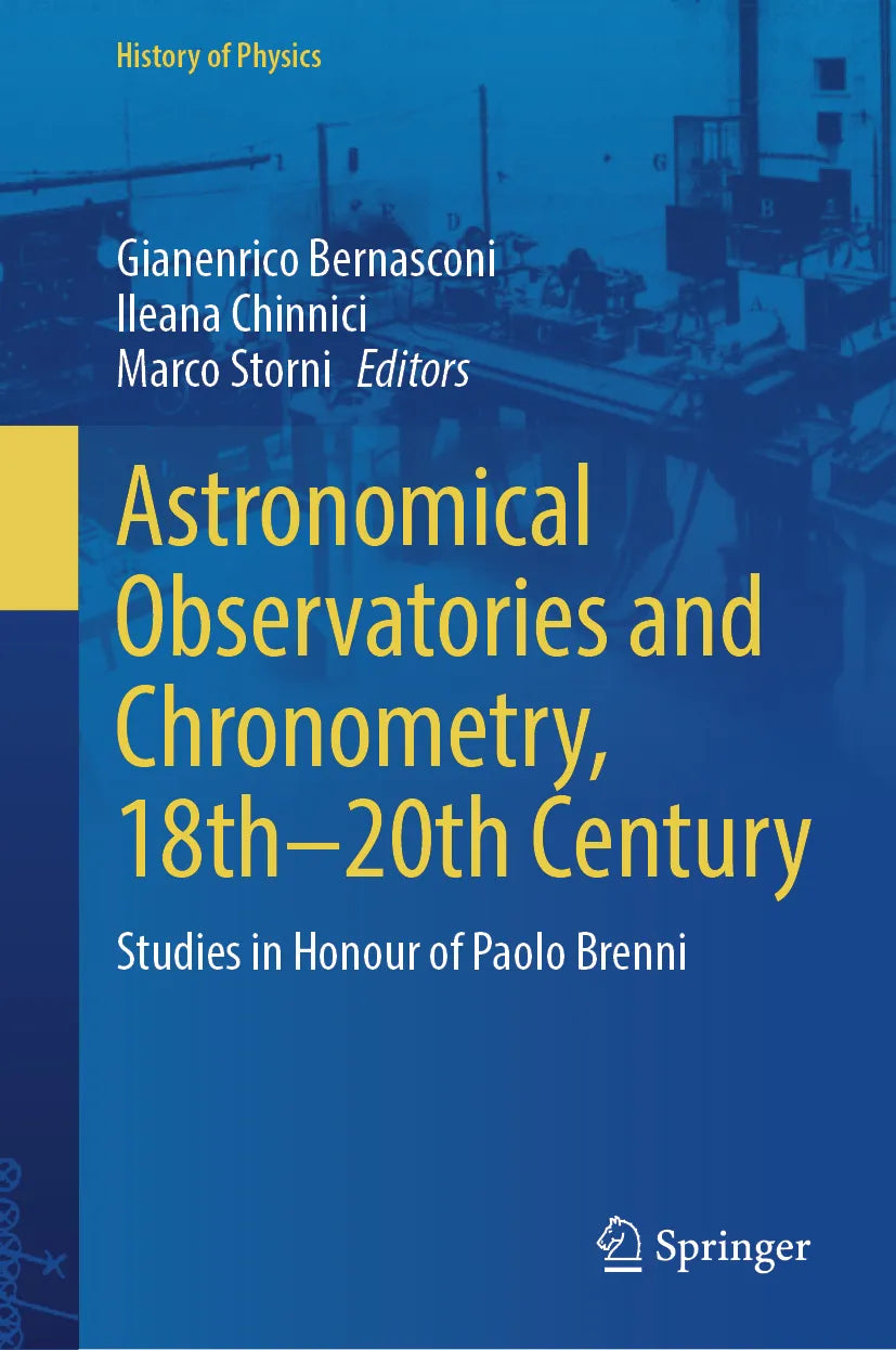 Cover: Astronomical Observatories and Chronometry, 18th-20th Century (E-Book)