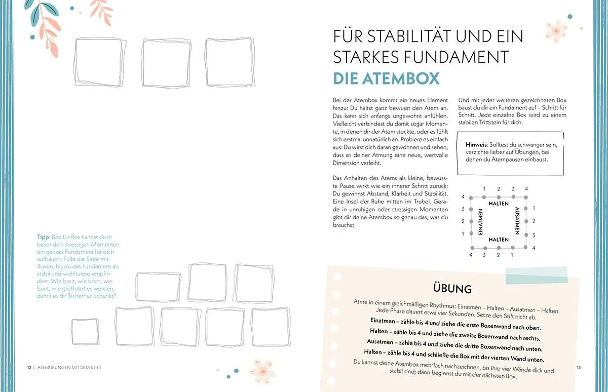 Detailansicht: Atemübungen mit dem Stift (Taschenbuch)