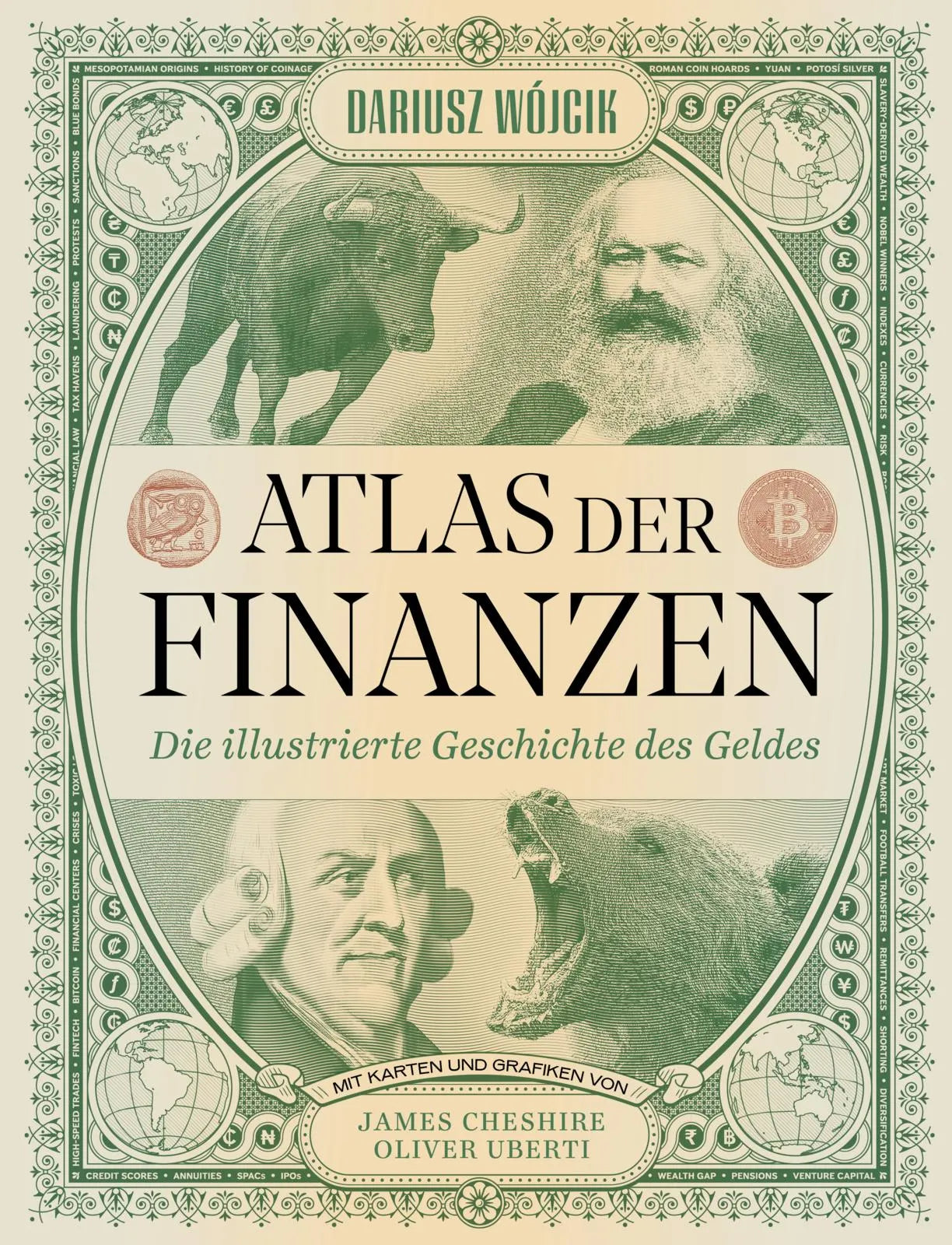 Buchcover von 'Atlas der Finanzen' - Gebundene Ausgabe von Dariusz Wójcik