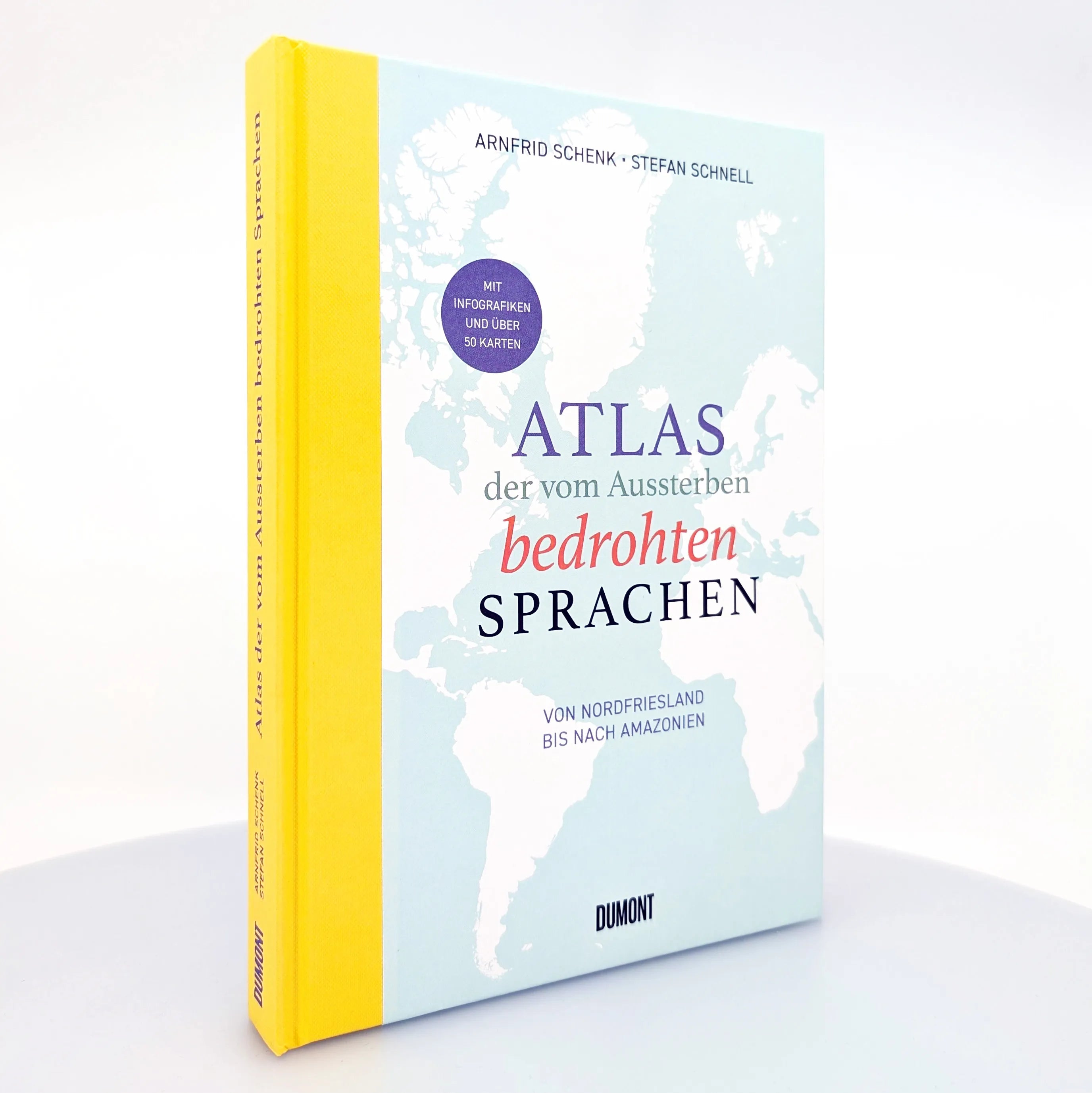 Produktansicht: Atlas der vom Aussterben bedrohten Sprachen (Gebundene Ausgabe)