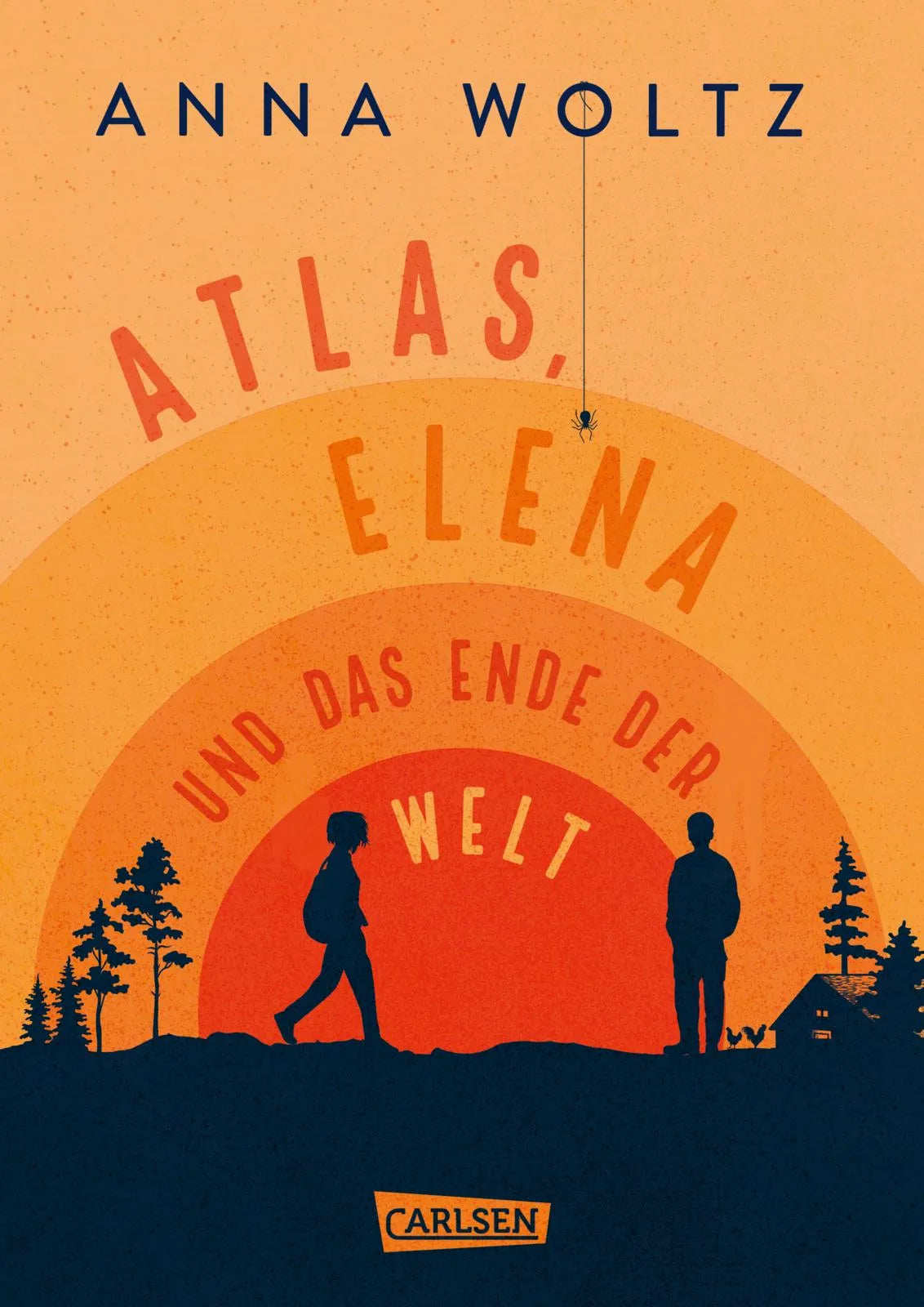 Buchcover von 'Atlas, Elena und das Ende der Welt' - Gebundene Ausgabe von Anna Woltz