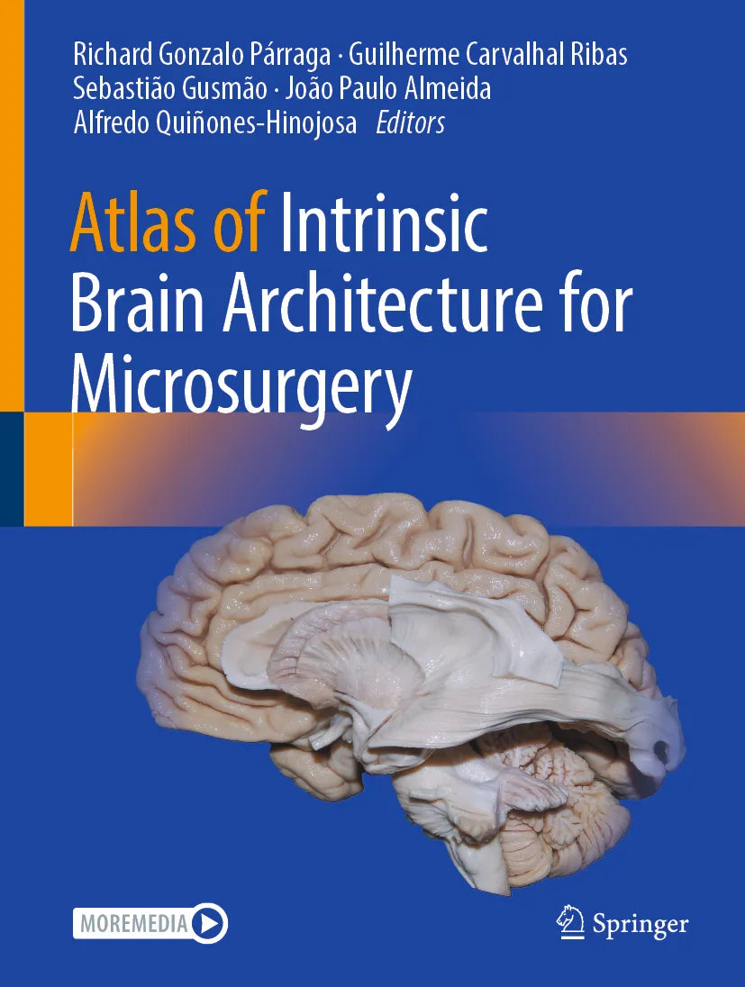 Cover: Atlas of Intrinsic Brain Architecture for Microsurgery (E-Book)