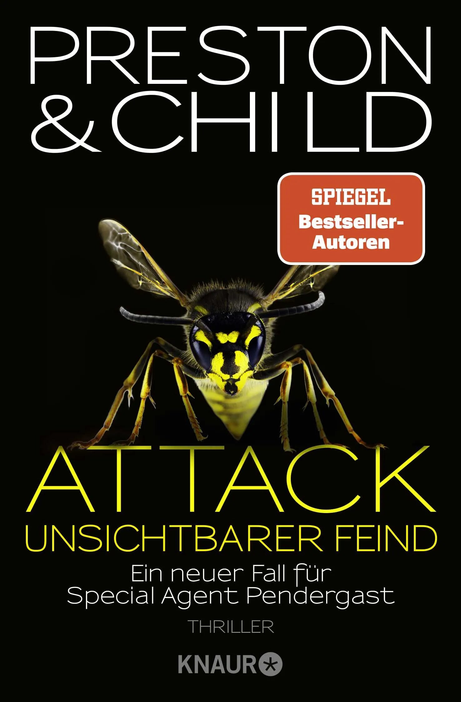 Buchcover von 'Attack - Unsichtbarer Feind' - Taschenbuch von Douglas Preston