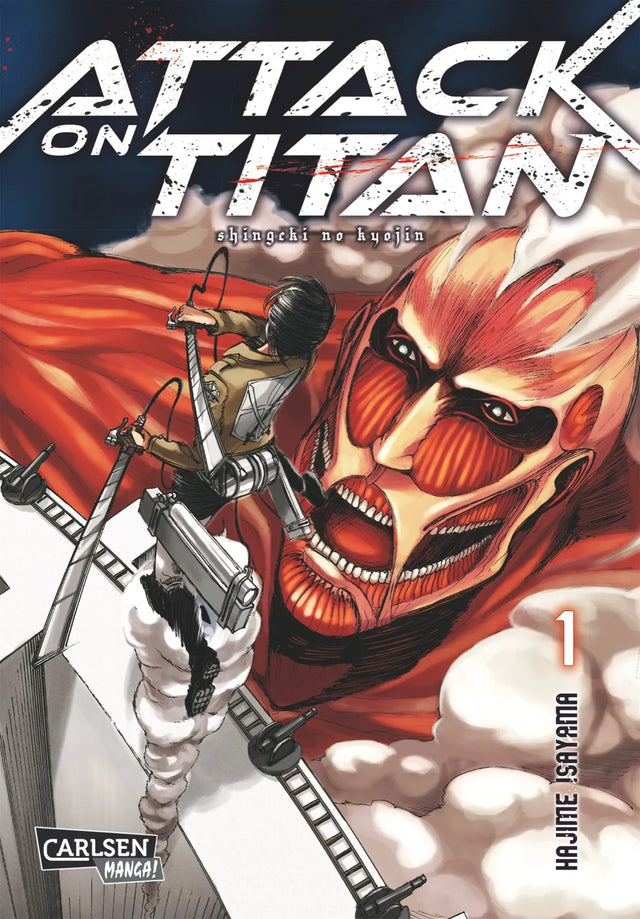 Buchcover von 'Attack on Titan 1' - Taschenbuch von Hajime Isayama