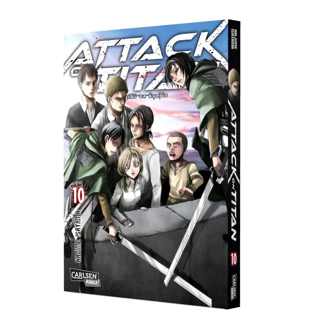 Produktansicht: Attack on Titan 10 (Taschenbuch)