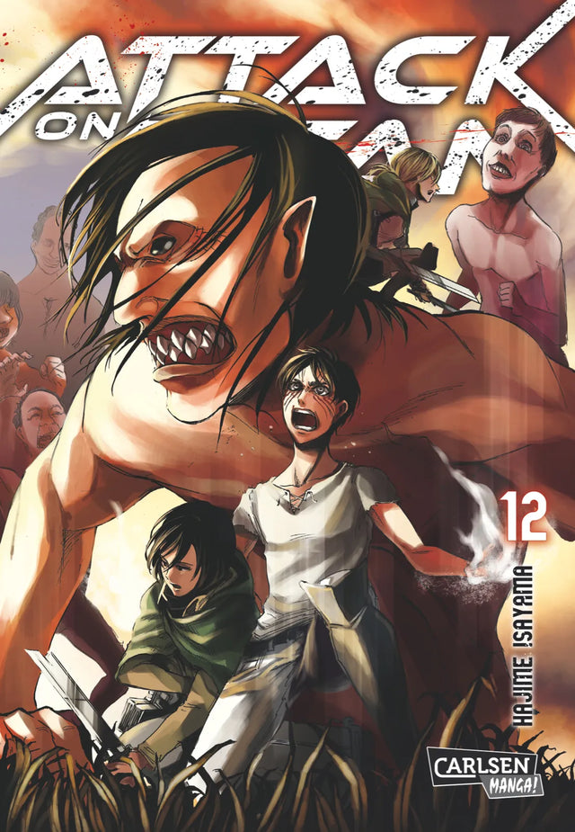 Buchcover von 'Attack on Titan 12' - Taschenbuch von Hajime Isayama