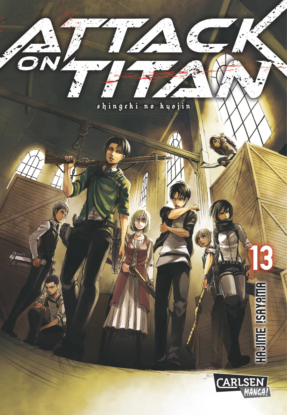 Buchcover von 'Attack on Titan 13' - Taschenbuch von Hajime Isayama