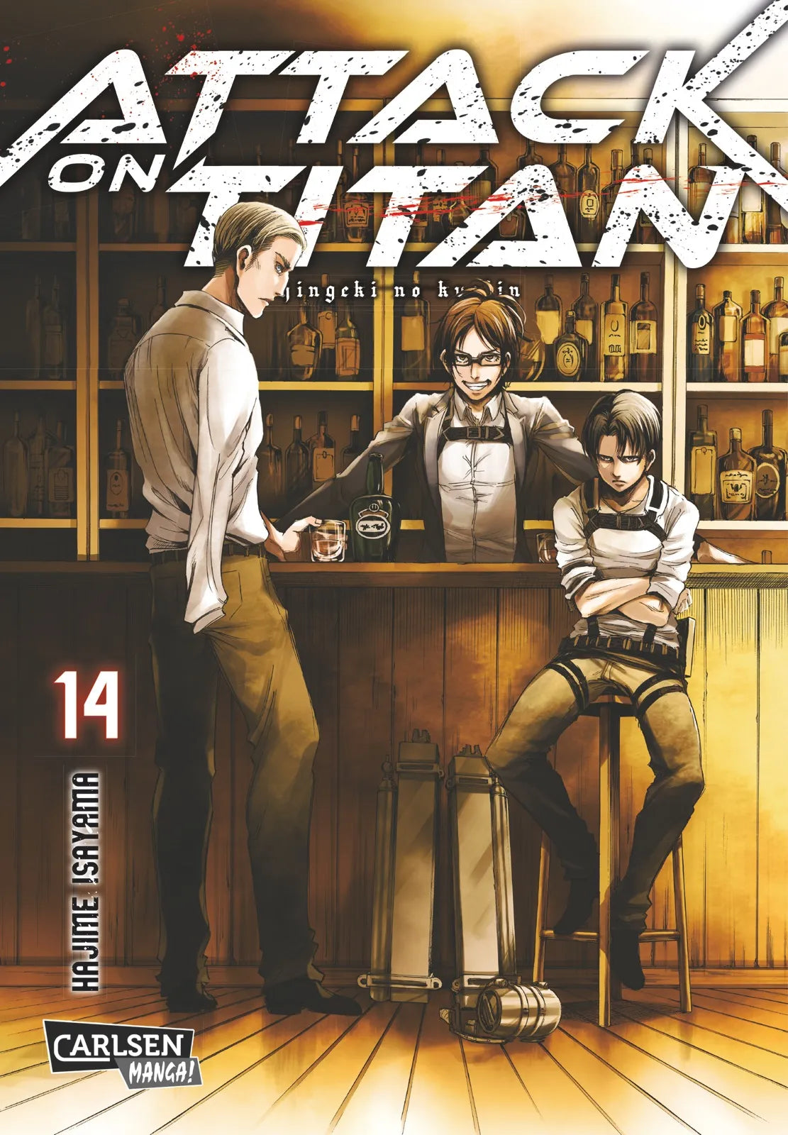 Buchcover von 'Attack on Titan 14' - Taschenbuch von Hajime Isayama