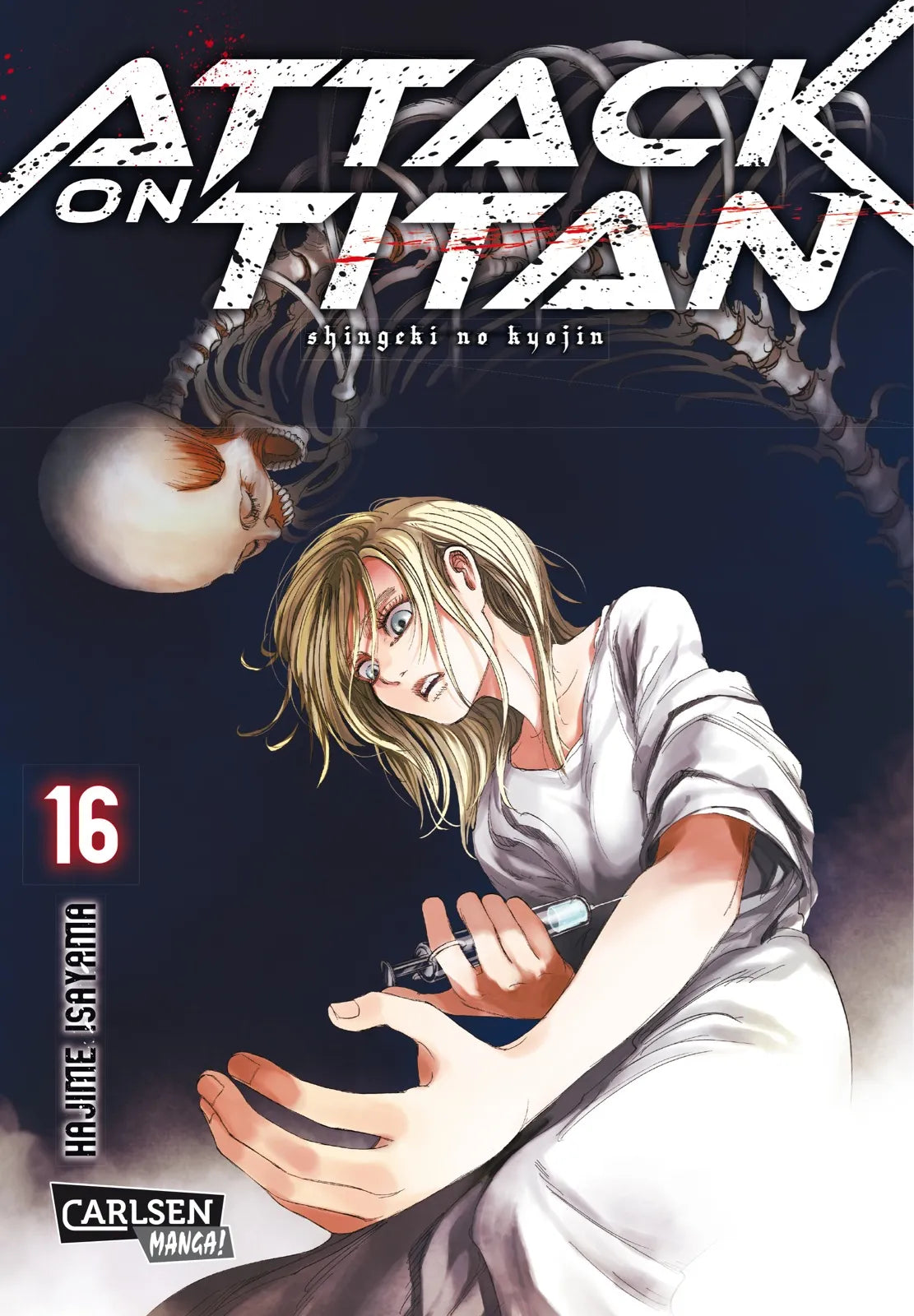 Buchcover von 'Attack on Titan 16' - Taschenbuch von Hajime Isayama