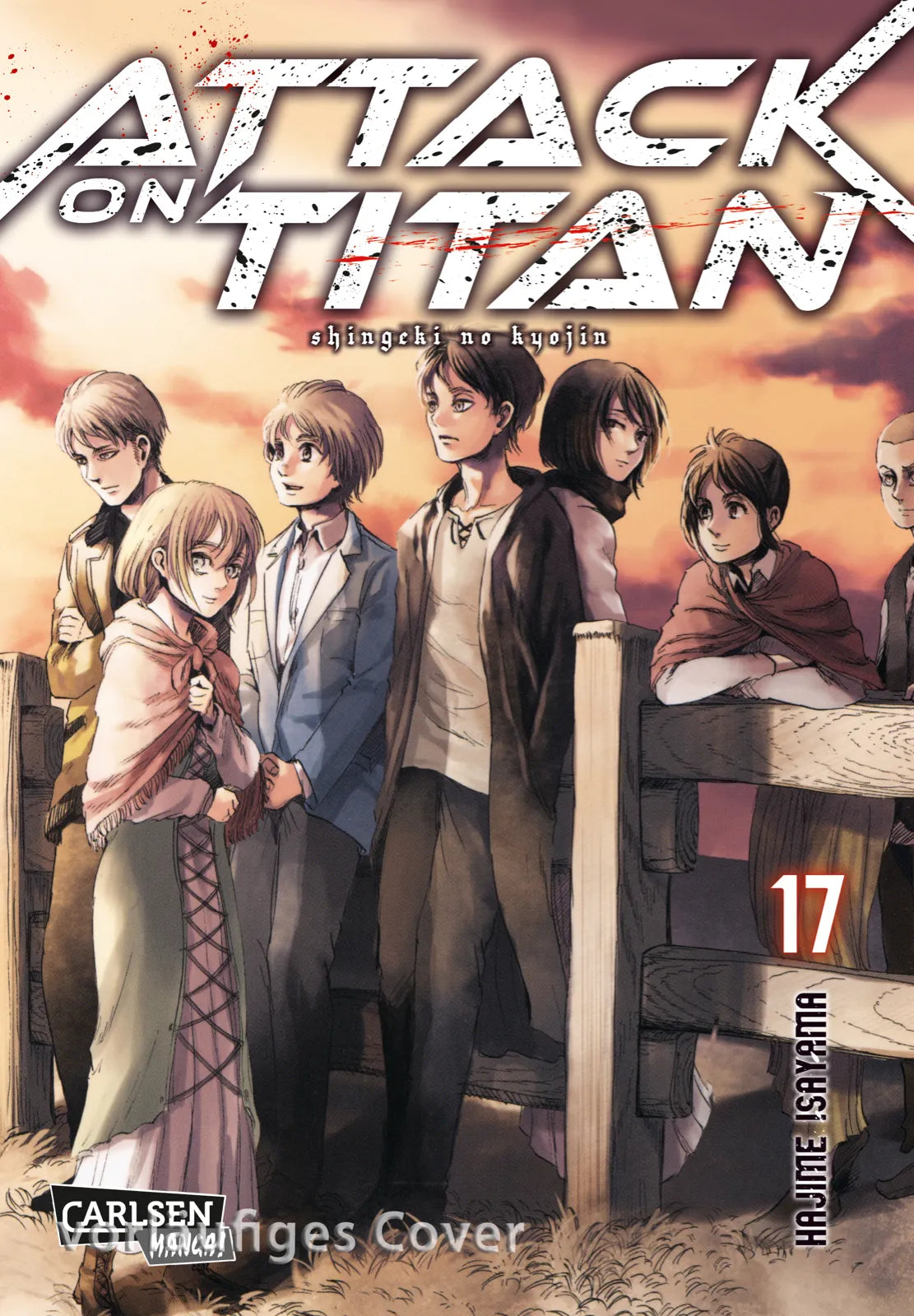 Buchcover von 'Attack on Titan 17' - Taschenbuch von Hajime Isayama