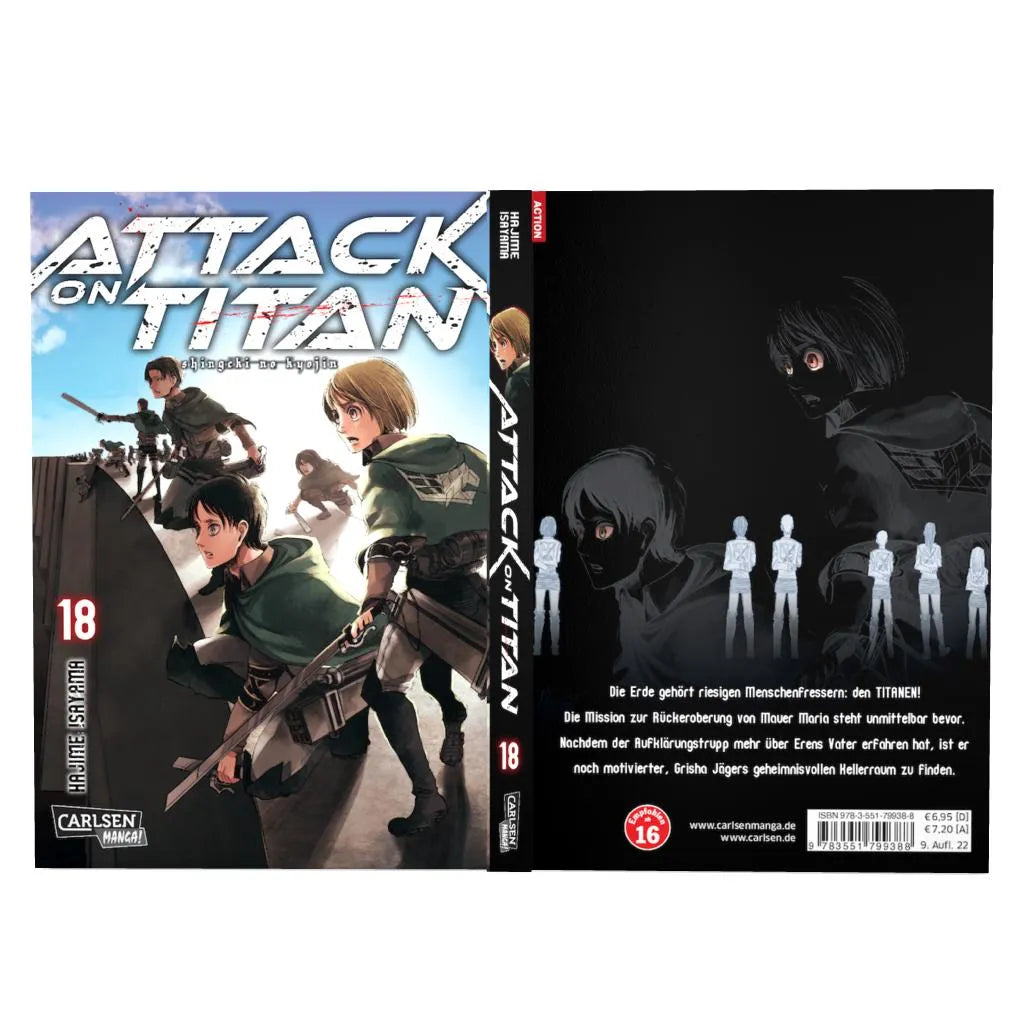 Abbildung von 'Attack on Titan 18'