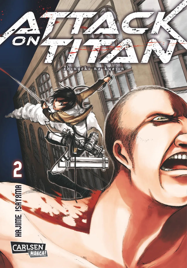 Buchcover von 'Attack on Titan 2' - Taschenbuch von Hajime Isayama