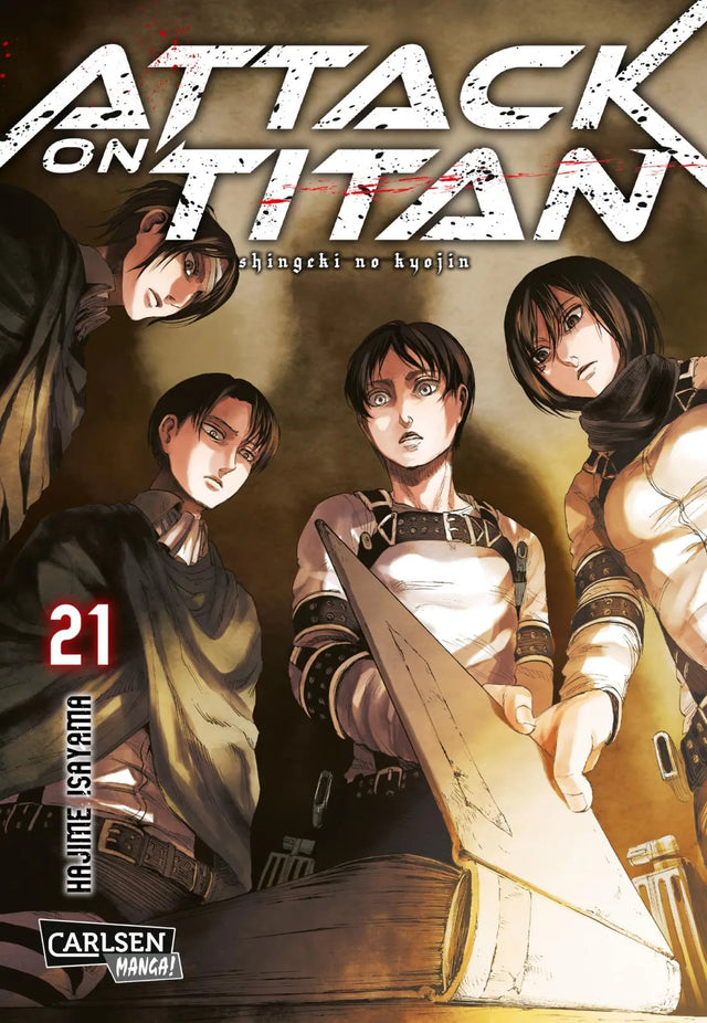 Buchcover von 'Attack on Titan 21' - Taschenbuch von Hajime Isayama