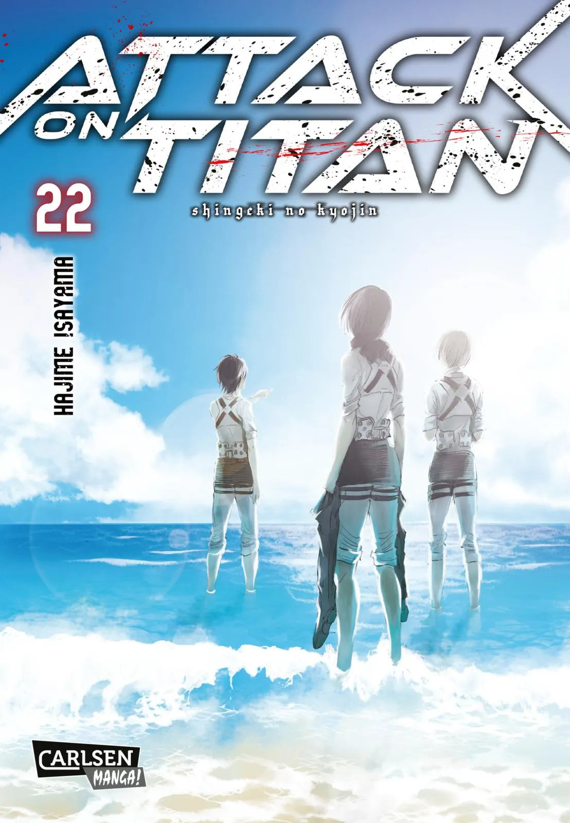Buchcover von 'Attack on Titan 22' - Taschenbuch von Hajime Isayama